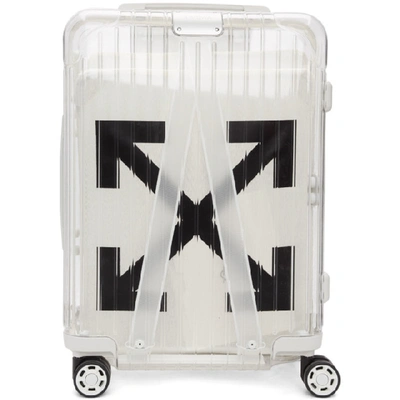 Off-white White Rimowa Edition See Through Carry-on Suitcase