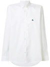 Etro Tonal Embroidered Pattern Shirt In White