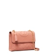 Tory Burch Fleming Convertible Shoulder Bag In Tramonto