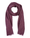 Brunello Cucinelli Scarves In Deep Purple