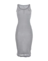 Rick Owens Knee-length Dresses In Grey