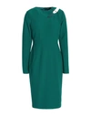 Raoul Knee-length Dress In Green