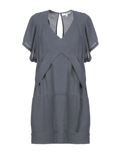 Iro Short Dress In Steel Grey