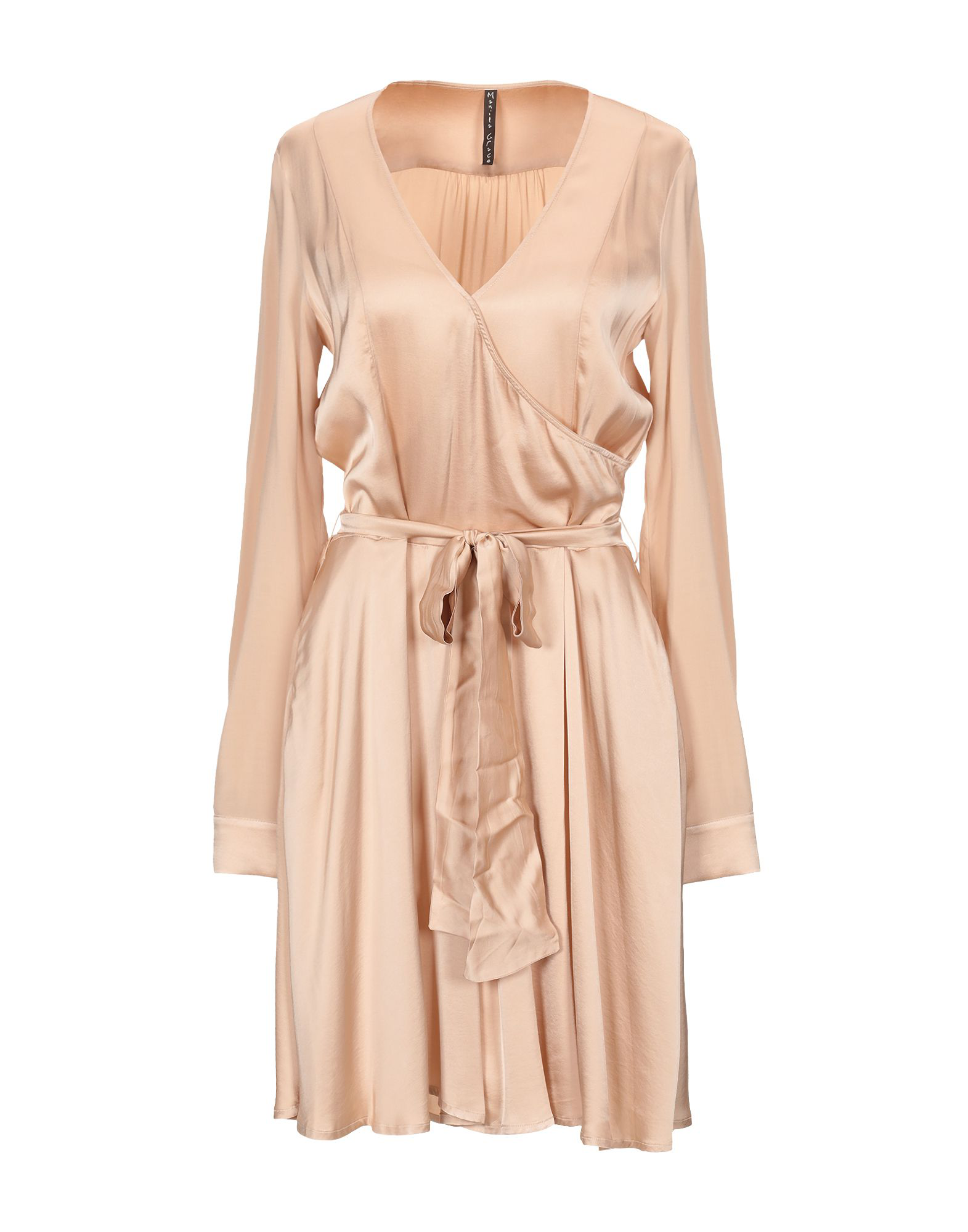 Manila Grace Short Dress In Pale Pink | ModeSens