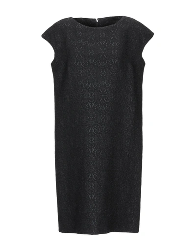 Aspesi Short Dresses In Black