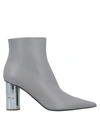 Proenza Schouler Ankle Boots In Grey