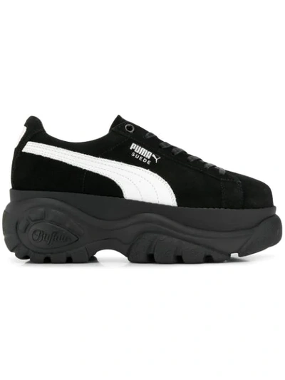 Grundlæggende teori uddannelse Electrify Puma Buffalo London Suede Sneakers In Black | ModeSens