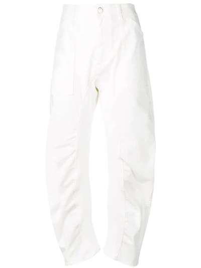 Stella Mccartney Xenia Jeans In 9110 Organic White
