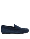 Tod's Loafers In Blue