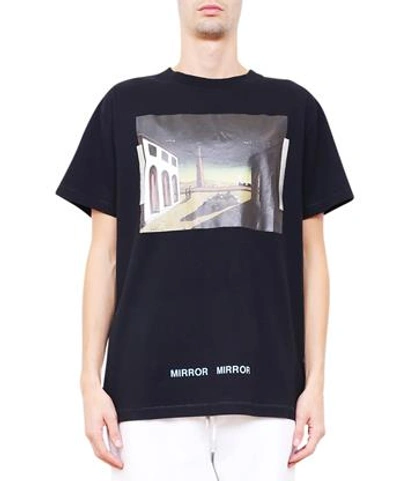 stivhed barm tilstrækkelig Off-white Off White De Chirico Printed T-shirt In Black Multi | ModeSens