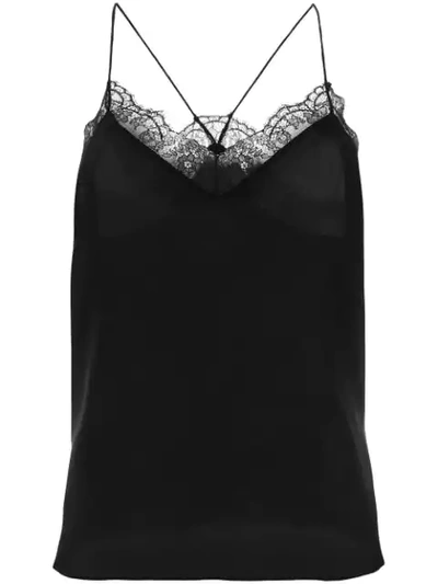 Polo Ralph Lauren Lace Loose Fit Top In Black