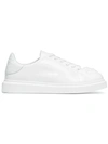 Versace White Medusa Leather Sneakers