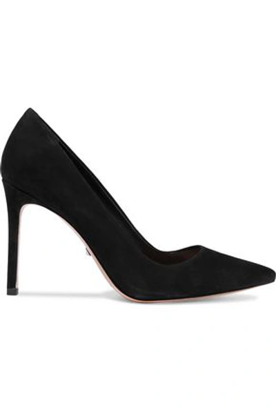 Schutz Farrah Nubuck Pumps In Black