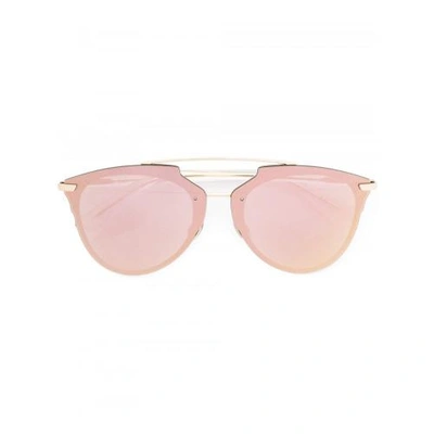 Dior Round Frame Sunglasses In Pink
