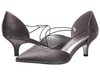 Adrianna Papell , Gunmetal Shimmer Satin