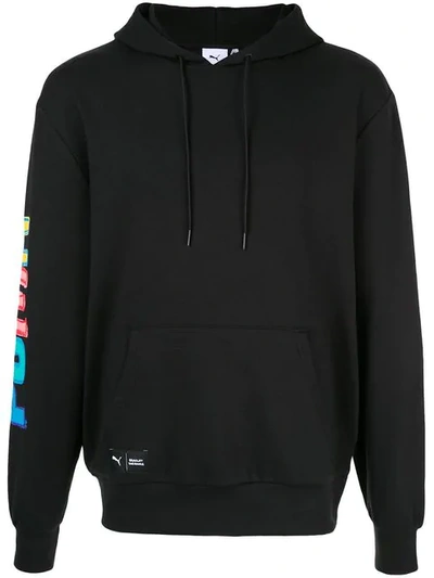 Puma Hooded Sweatshirt In Black