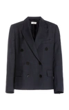 Isabel Marant Étoile Visby Wool Jacket In Navy