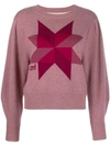 Isabel Marant Étoile Kyall Cotton Sweatshirt In Pink