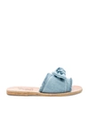Ancient Greek Sandals Taygete Bow Sandal In Blue