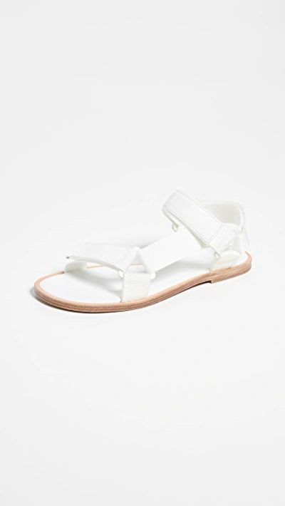 Vince Parks Sandals In White