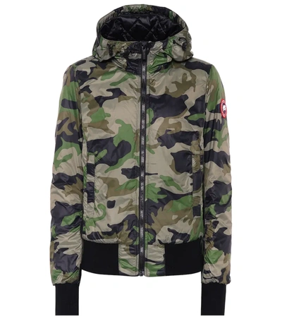 Canada Goose Dore Camouflage-print Hooded Shell Down Jacket In  Camo