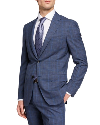 Canali Men's Impeccabile 130s Wool Plaid Two-piece Suit