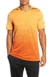 Nike Dry Max Training T-shirt In Orange/ Orange Peel/ Black