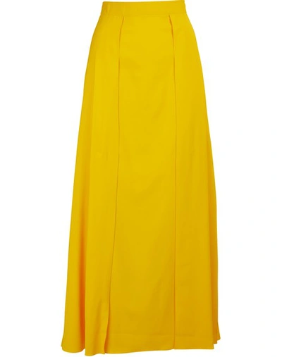 Maison Rabih Kayrouz Long Skirt In Yellow