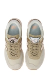 New Balance Women's 574 Iconic Patch Low-top Sneakers In Light Cliff Grey