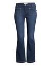 Current Elliott The Cropped Bootcut Jeans In Riptide