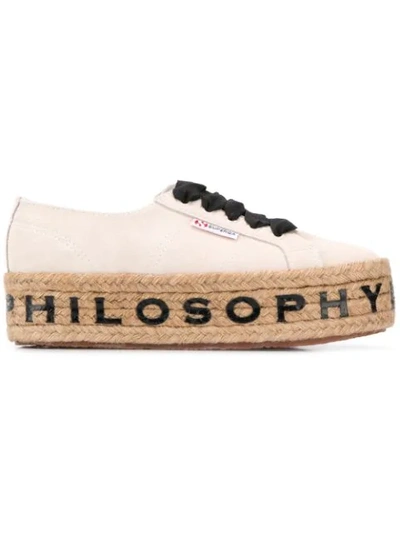 Superga X Philosophy Di Lorenzo Serafini Trainers In White