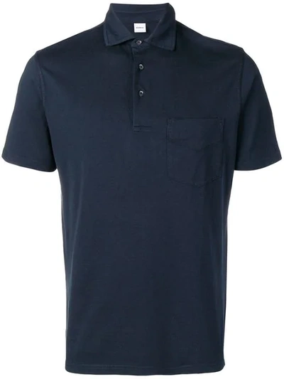 Aspesi Basic Polo Shirt In Blue