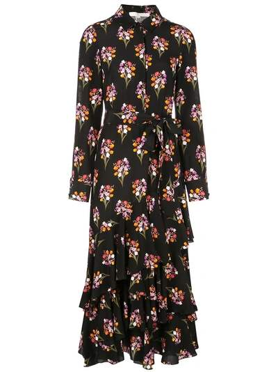 Borgo De Nor Aurora Shirt Dress - Black In Black