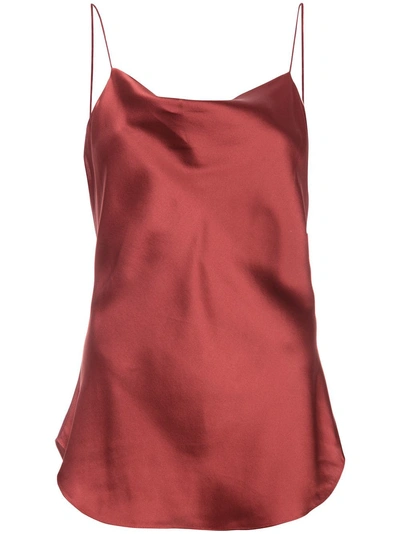 Cinq À Sept Cinq A Sept Cami Top - Red In Red