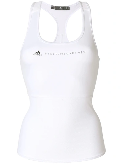 Adidas By Stella Mccartney White Performance Essentials Tank Top