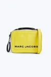Marc Jacobs The Mini Box Bag In Lemon