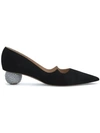 Paul Andrew Ankara Pumps In Black