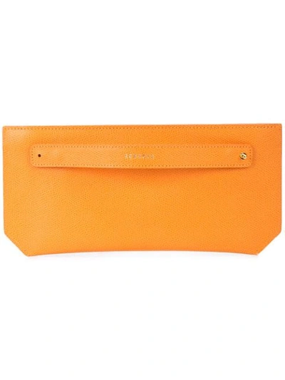 Senreve Bracelet Pouch Bag In Orange