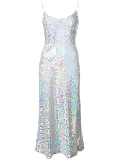 short pink sparkly dress Honey Pink Sequin Mini Dress - US 8