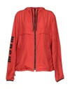 Msgm Jacket In Red