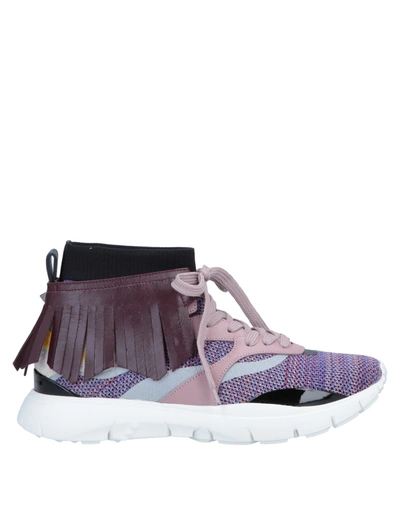 Valentino Garavani Sneakers In Purple