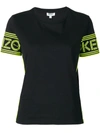 Kenzo Logo Sleeves T-shirt - Black