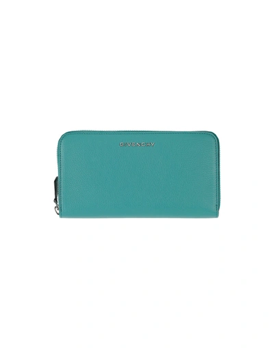 Givenchy Wallets In Light Green