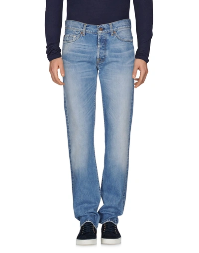 7 For All Mankind Denim Pants In Blue