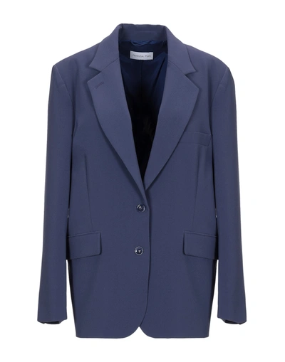Patrizia Pepe Suit Jackets In Blue