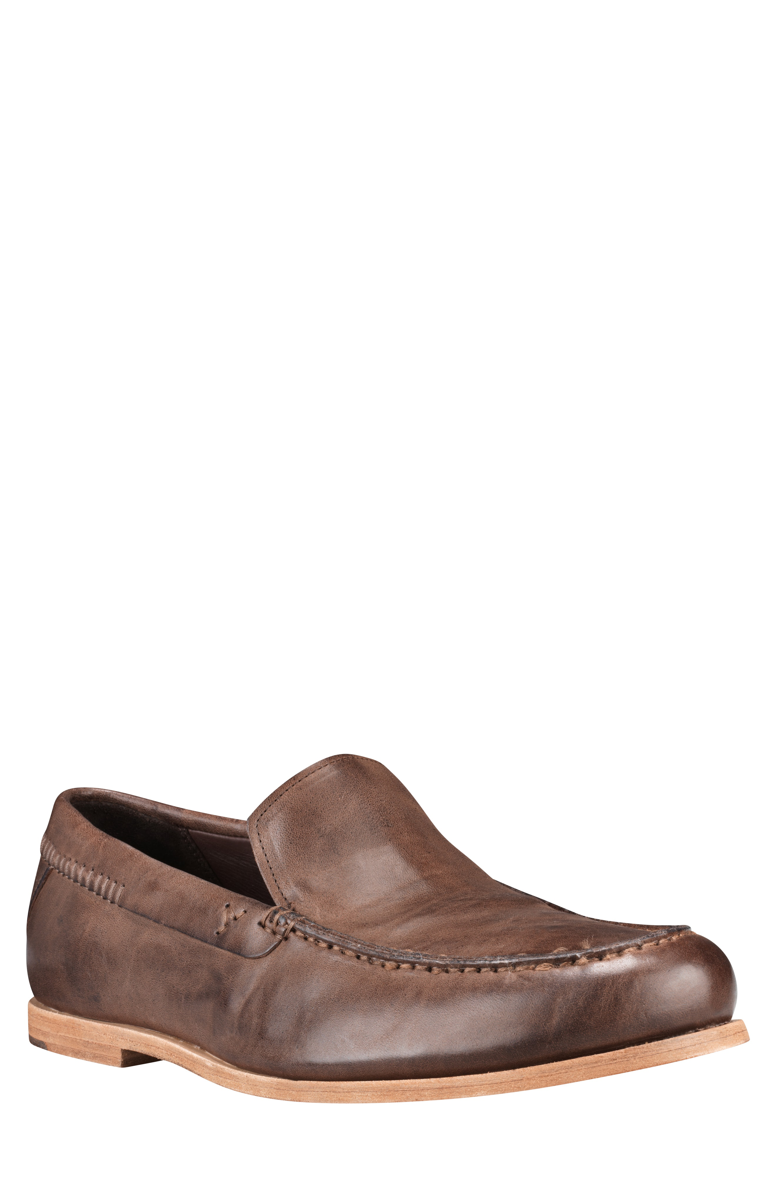 Timberland Tauk Point Loafer In Dark Brown Leather | ModeSens