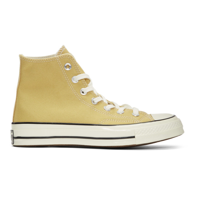 yellow chucks high top