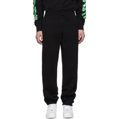 Off-white Ssense Exclusive Black Diag Arrows Lounge Pants