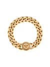 Versace Gold Medusa Chain Bracelet