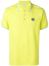 Kenzo Tiger Fitted Polo Shirt In Yellow